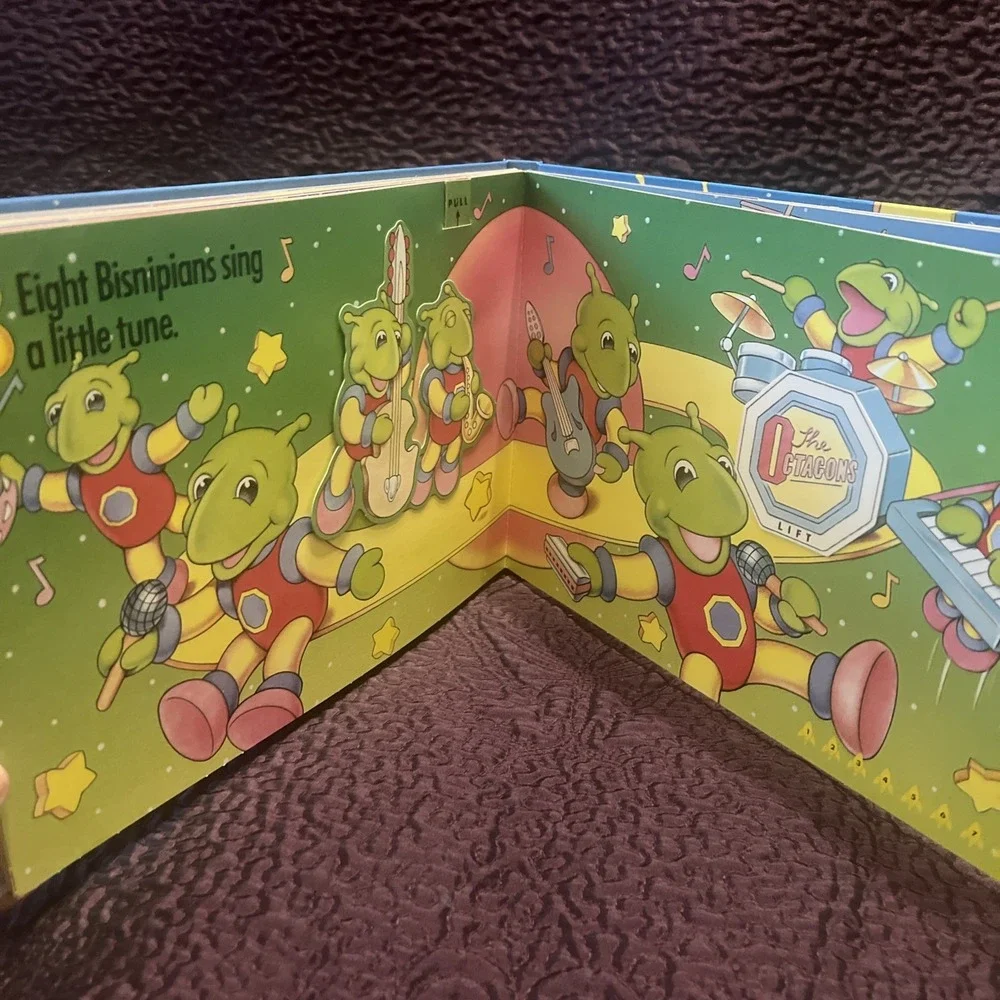Discovery Books Bisnipian Blast-Off An Action Counting Book by Laurie Abel Popup